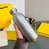 Luxury Lafite Water Bottle Bag Thermos Cup Mugs Designer 304 Rostfritt stål Vakuumkoppar Portabla justerbara remmar Isoleringskoppar Födelsedag med presentförpackning