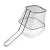 Colanders Strainers Mini Fry Baskets Kitchen Cooking Tool Metal French Fries Basket Strainers High Quality 5 5Br C R Drop Dhgarden Dhenr