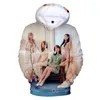 Herrtröjor 3d tryck exid män kvinnliga tröjor idol hoodie mode plus storlek casual pullover