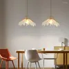 مصابيح قلادة Nordic LED Iron Deco Chambre Chandelier Lighting Light