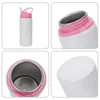 Portable 600 ml Sippy Cups Diy Sublimation Blanks 20oz Water Bottle Kids Sport Tumbler Aluminium Mug Drink