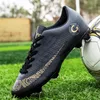 Güvenlik Ayakkabıları Açık Erkekler Çocuklar Futbol Profesyonel Futbol Eğitimi Sneakers Çim Futsal Sert Kavrama Tampon Spor Artı Boyutu 221130