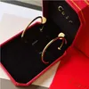 Exquisites modische 18K-Ohrringe mit 18 Karat goldplattiertem Ohrhörer Charm Design Diamant besetzt Ohrring Luxusdesigner Schmuck Premium Geschenke für Mädchen ausgewähltes Geschenk A853