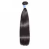 Peruansk Brazilian Virgin Hair Extensions 12A Silky Straight 10-30inch Remy 100% Human Hair Weaves Natural Color