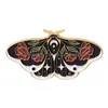 Alfinetes Broches Retrô Borboleta Traça Esmalte Alfinete Personalizado Lepidoptera Rosa Romântica Folha Ginkgo Broches Lapel Desenho Insecta Emblemas Judeu Dhufr