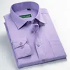 Men's Dress Shirts Men's Twill Formal Business Social Classic Design Long Sleeve Non-Iron Work Plus Size S-5XL