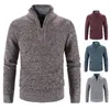 Men's Sweaters Skin-friendly Trendy Turtleneck Men Slim Sweater Soft Knitted Male Clothing