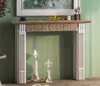 Farda de lareira American Living Room Furniture esculpido Decora￧￣o vintage Display Frames Creative Personality Wedding Photography Decoration adere￧os