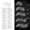 Cockring HTV5 Click Lock Dispositivo per gabbia di castità Gallo maschile 4 dimensioni Anello per pene tra cui scegliere Cintura di schiavitù uretrale per adulti Giocattoli sessuali 221130