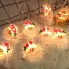 Strings LED String Lights Snowflake Snowman Santa Claus Christmas Tree Home Year decoratie