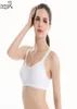 Vrouwen sexy gewatteerde sportbehopers crop tops vest gesneden shirt tank top6994324
