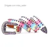 2022 Designer Belt Bb Simon Belt Women's Rhinestone Belt Cross Accessories Hip Hop Punk Style Personality Fashion miss seller