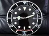 Hot Selling Clocks Home High Quality GMT Watch Wall Clock 34 cm x 5 cm 1,5 kg rostfritt stål Luminova kvarts Analog rörelse 116610 126710 116719 Klockor Modellklocka