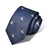 Papilli da arco per animali da uomo jacquard cravatta di alta qualità da 7 cm Regalo per la collaborazione per uomini Gravatas de Luxo Para Homens