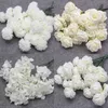 Christmas Decorations 10 Pcs White Series Simulation Silk Flowers Branches Wedding Ceiling Road Guide Floral Arrangement Home Decor Plastic Bouquet 221201