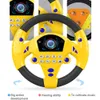 Other Toys Simulate Driving Car Copilot Steering Wheel Eletric Baby Toys with Sound Kids Musical Educational Stroller Driving Vocal Toys 221201