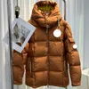 Mariveles Mens 2023 Down Coats Puffer Jacket Designer broderad Badge Womens årsdag Winter Jackets Franska varumärkesjackor