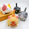 Angry Cat Squishy Giocattoli antistress Pizzico Spremere Cattivo umore Alleviare Giocattoli Regalo Simpatico giocattolo morbido Fidget