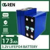 3.2V 173AH 150AH Lifepo4 Battery 1/4/8/16/32PCS Grade A Rechargeable Battery 12V 24V 48V Cell For Boat Golf Cart RV With Busbar