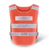 Industrial Reflective Safety Vest Reflective Safety Vest Blue hi vis Workwear Jacket Adjustable With Hook loop
