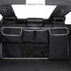 Car Rear Seat Back Storage Bag Auto Trunk Backseat Waterproof Net in the Organizer Stowing Tidying Interior Accessories