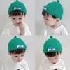 Cute Toddler baby Crochet Knit Woolen Hat fashion design Infant knitted acrylic beanie Hats winter autumn warm children Nipple cap