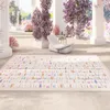 Mattor vardagsrum mattan multicolor konst design stort omr￥de hem dekoration matta mjukt bekv￤m anti slip andas soffbord matta