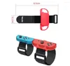 Controller di gioco 1 paio di cinturini elastici per bracciale regolabile per controller Joy-Con Switch Braccialetto intelligente R30