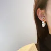 Boucles d'oreilles pendantes Europe Créateur de mode Perle Femme Bijoux de luxe Boutique Cadeau Tendance
