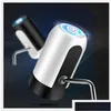 Andra barprodukter Elektriska barprodukter Dricker vattenflaskpumpar USB laddning bärbar pump dispenser dricka flaskor Swit Dhgarden Dhwoi
