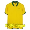 ブラジル1970サッカージャージーレトロ10＃1978 1984 1988ロングスリーブロナウジーニョ1991 1993 Camisa de Futebol 2010 Classic Brazils 1997 Rivaldo Adriano 2006 Shird Kids Kits