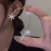 مقاطع الفراشة الفضية من الفضة في مقاطع الأذن للنساء دون اختراق Zirconia Zirconia Ear Cuff Modern Jewelry