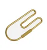 Outdoor EDC Portable Brass Keychain Key Ring Pocket Clip Threaded Fastener Fashion Key Buckle Great Tool8281680