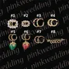 Spille di design Spille con doppia lettera Spille con perle di diamanti moda Donna Uomo Spilla per abito da festa