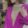 Pearl Body Chain Wedding Accessories Tassel Shoulder Chain Cloak Jewelry