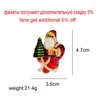 Broches Cindy Xiang Enamel Christmas Santa Claus Brooch Fashion Festival Pin