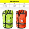 Gilet riflettente Alta visibilità Sicurezza Gilet riflettente Tasche Costruzione Traffico Sicurezza all'aperto Abbigliamento da ciclismo Guida notturna per uomo