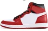 Box Jumpman 1 Basketball Shoes 남성 여성 1S Chicago Red Trainers Sport Sneakers 슬리퍼 크기 6 6.5 7 7.5 8 8.5 9 9.5 10 10.5 11 11.5 12 12.5 13 13.5