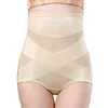 Formas de mujer Sexy Cross Cross Body Shaper Brasas de cintura alta para mujeres Cabalde del vientre Tummy Control Trainer Shaperwear Lingerie de tamaño grande 221130