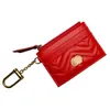 627064 myntväska manlig designer väskor kvinnors 4 korthållare handväska påse läder andel bli partners i liknande artiklar med Box Marmont Key G Wallet Chain Cardholderholder