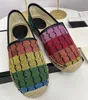 Klasyki mokasyny espadrille zwykłe buty projektanci buty buty trampki Knitting Fisherman Canvas Fashion Rozmiar 35-41