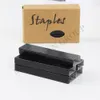 Andra kontorsskolan levererar 6 Box Black Stapler Standardpåfyllning 266 Storlek 5700 Staple för brevpapper 221130