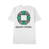 Klassiska modemän t skjortor designer t-shirts man kvinnor sanskrit brev t-shirt hästsko korsmönster tshirts hip hop tröja sommar toppar tees p6xv