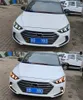 LED Reflights części do Elantra 20 16-20 20 Przednie reflektory Wymiana Lamborghini Typ DRL Daytime Light Projector