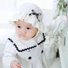 HATS BNATURALWELLE Baby Vintage Cotton Bonnet Girls White Born Chuvery Gift Po Prop Kids Summer Mop Cap H210D