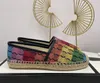 Klasyki mokasyny espadrille zwykłe buty projektanci buty buty trampki Knitting Fisherman Canvas Fashion Rozmiar 35-41