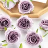 Weihnachtsdekorationen, 100 Stück, künstliche Blumen, Wanddekoration für Scrapbook, Weihnachten, Heimdekoration, Hochzeit, Garten, Rosenbogen, DIY, Party, Kuchen, Süßigkeitenbox, Brosche 221201