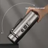 Waterflessen 500 ml1000 ml thermos mok roestvrijstalen tuimelaar geïsoleerde vacuüm kolf voor zakelijke kantoorauto reizen 221130