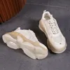 2022 Pairs Clear Triple S Sneakers shoes Men Women Casual Shoes Fashion Crystal Bottom Sneaker Designer Trainers Old Dad Shoe White Black Green Pink Yellow e2