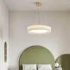 Lampadari High-end Light Luxury Lampadario per camera da letto interamente in rame Moderno minimalista 2022 Studio Warm Romantic Room Lampada principale